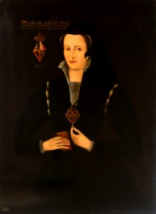 British School, 17th century - Portrait of a Woman called Mary of Lorraine, Queen of Scotland (1515-60) - RCIN 401180 - Royal Collection