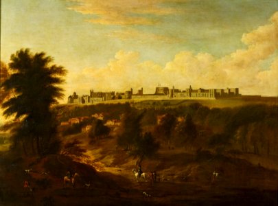 British School, 18th century - A View of Windsor Castle - RCIN 403031 - Royal Collection