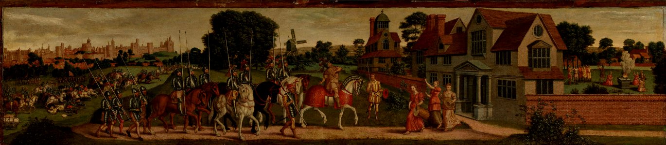 German School, 16th century - The Battle of Pavia