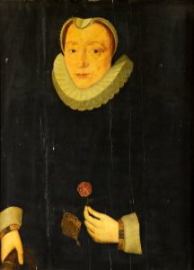 British School, 16th century - Portrait of a Woman - RCIN 405701 - Royal Collection. Free illustration for personal and commercial use.