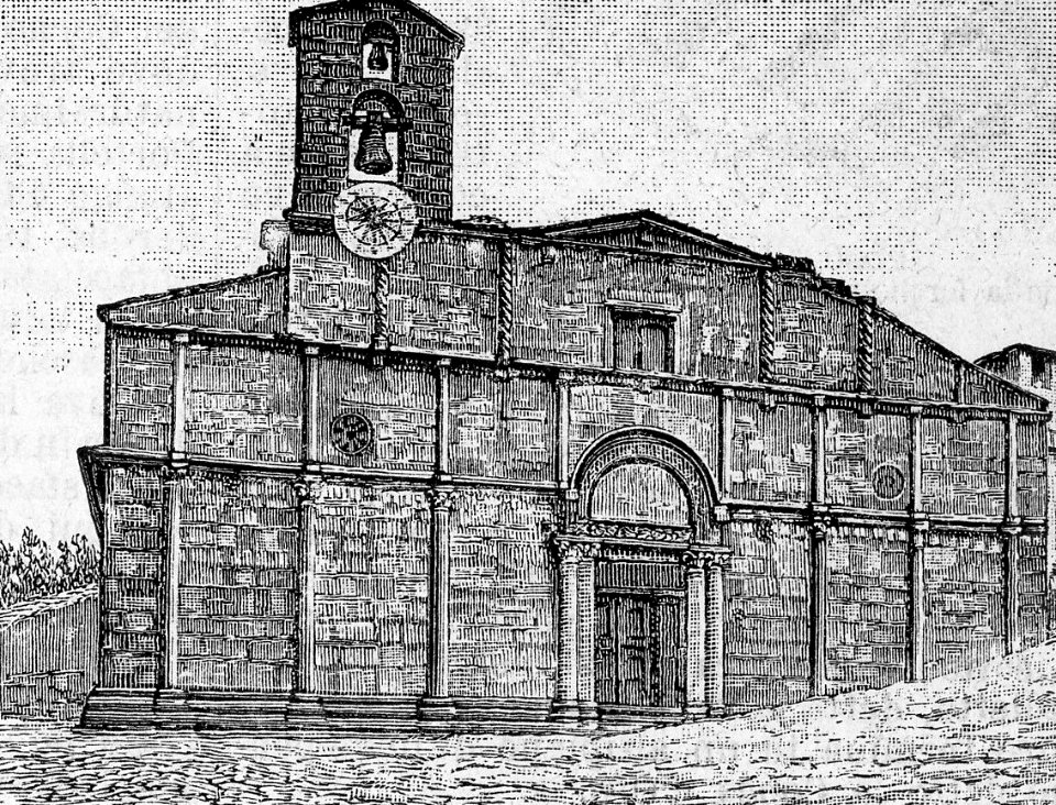 Chiesa di Bazzano (xilografia)