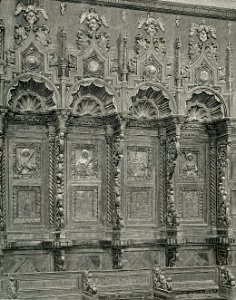 Chiesa di S Maria dei Frari dettaglio del Coro
