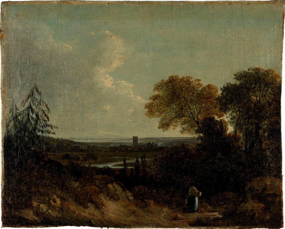 British School, 18th-century - Dedham Vale