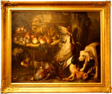 Chien gibier et fruits Desportes 03301