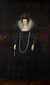 British School, 19th century - Portrait of a Woman - RCIN 407687 - Royal Collection
