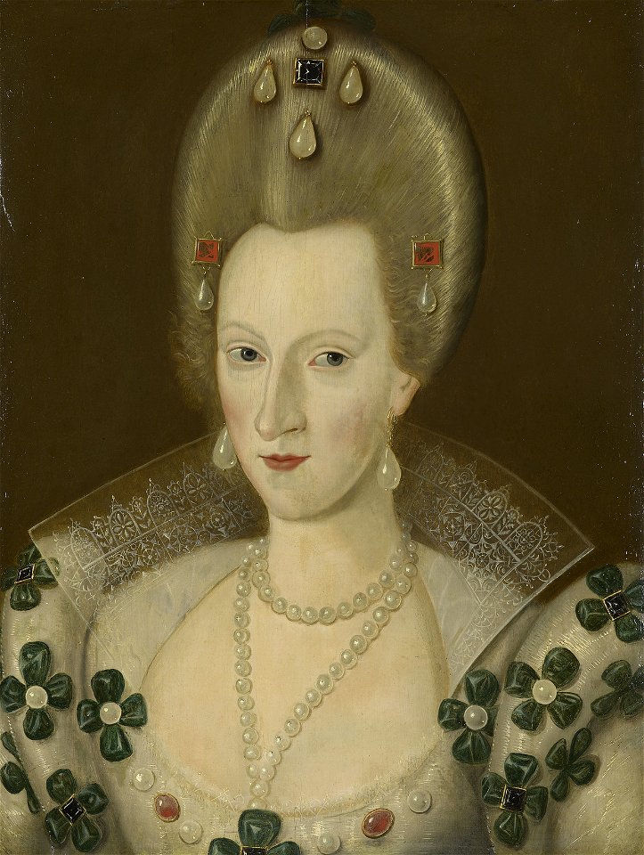 British School, early 17th century - Portrait of a Woman - RCIN 402736 - Royal Collection