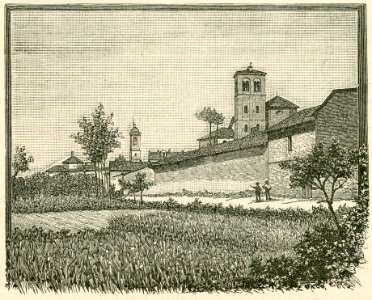 Chiesa di Santa Maria di Castello vista dal lato posteriore