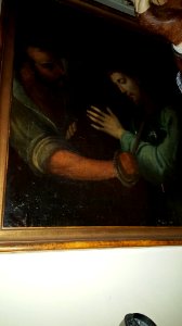 Chiesa della Madonna del Carmelo, quadro Gesù che porta la croce (Bolognetta)