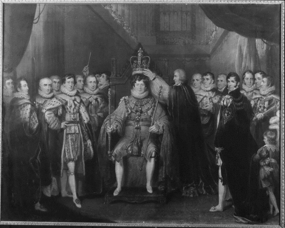 British School, 19th century - The Coronation of George IV (1762-1830) - RCIN 405703 - Royal Collection