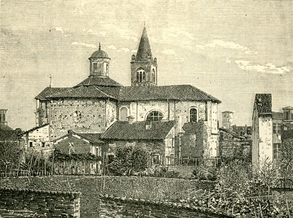 Chiesa di San Rocco con campanile gotico