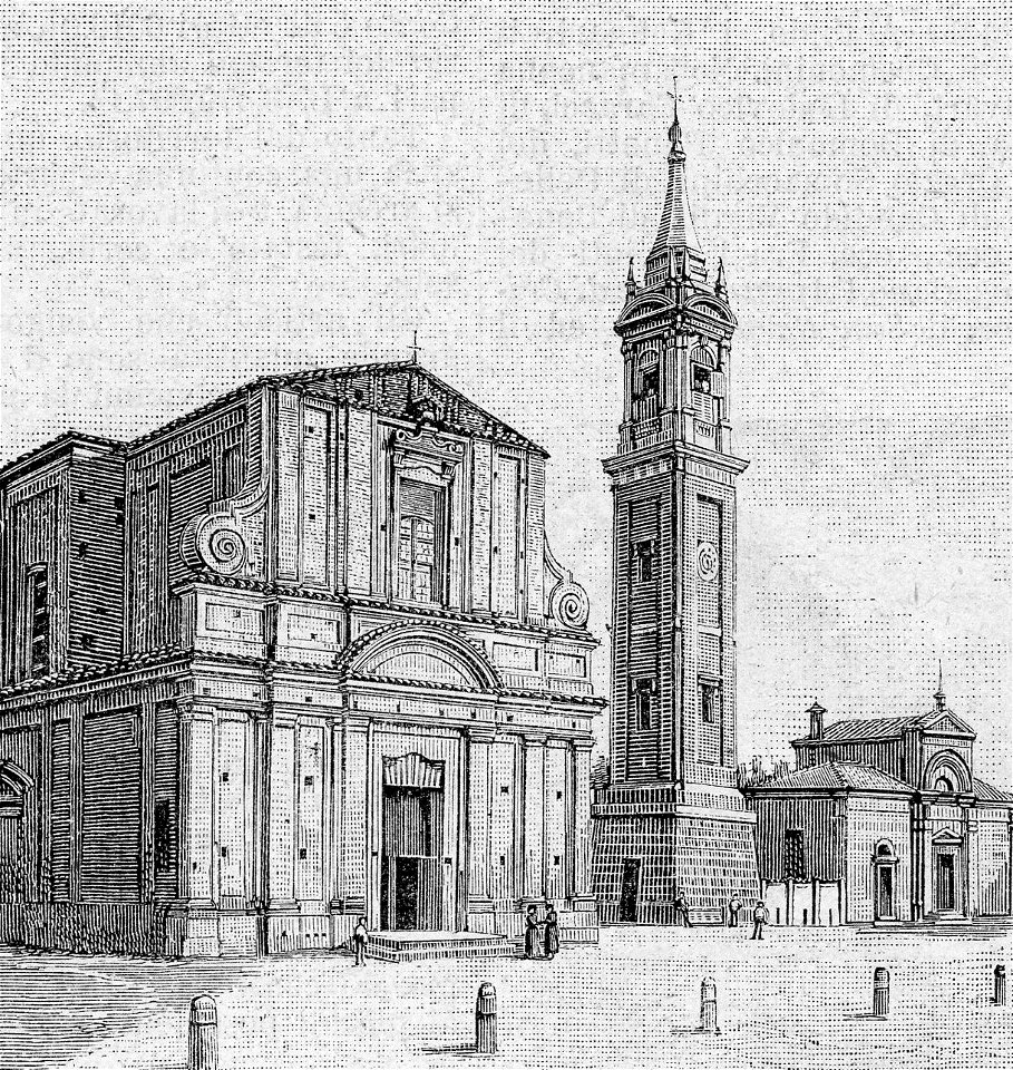 Chiesa parrocchiale di Renazzo (xilografia)