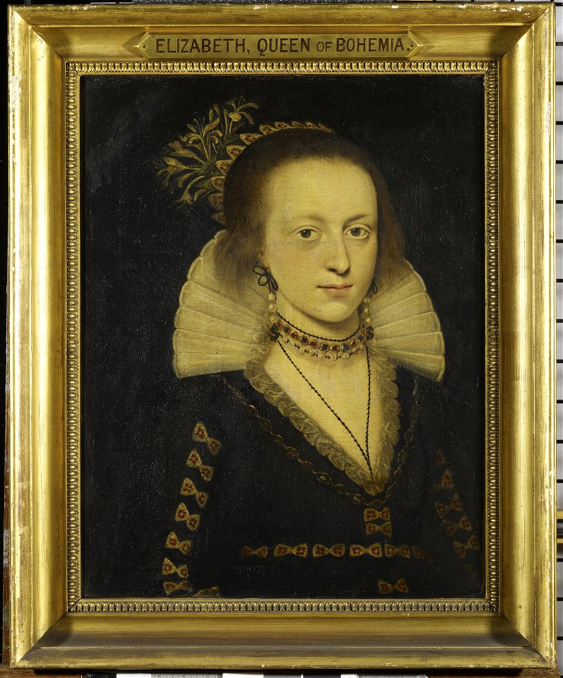 British School, Stuart - Portrait of a Girl - RCIN 404056 - Royal Collection