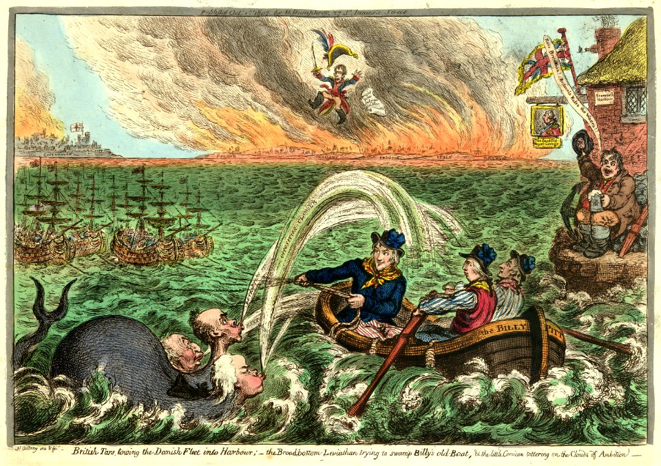 British Tars, Towing the Danish Fleet into Harbour (NAPOLEON 158)