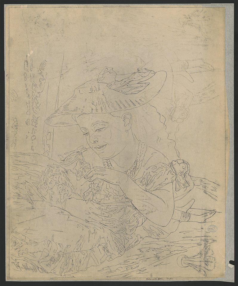 Child with doll - W. Wider. LCCN2014645203