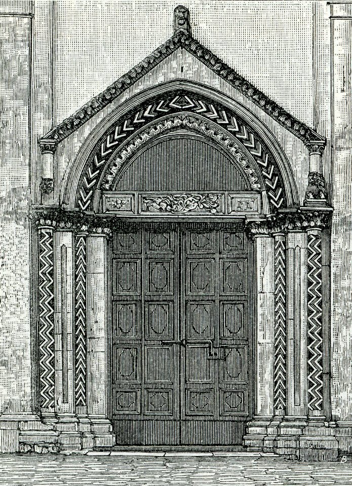 Chieti porta dellex chiesa del Carmine