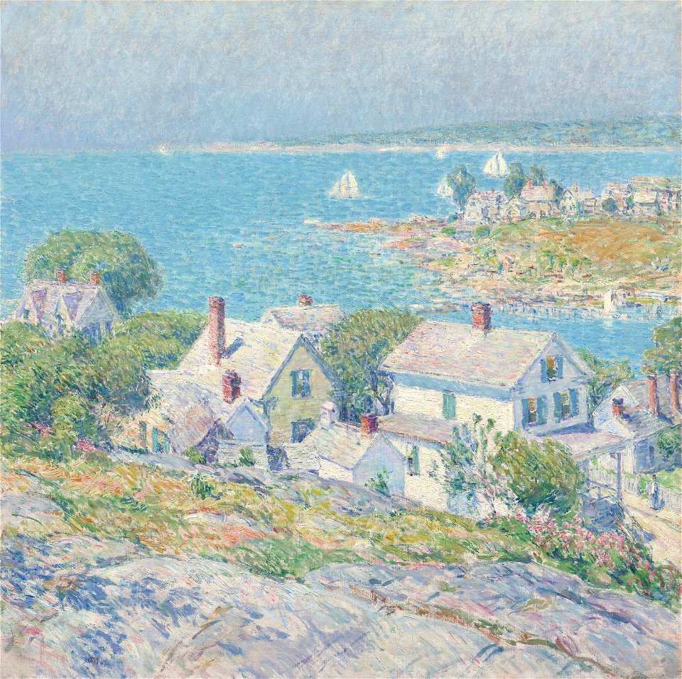 Childe Hassam - New England Headlands - 1930.349 - Art Institute of Chicago