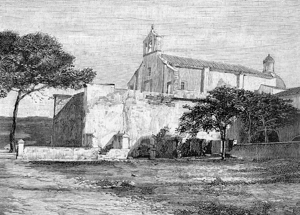 Chiesa di Valverde (xilografia)