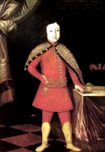 Child portrait of Francis II Rákóczi 1684