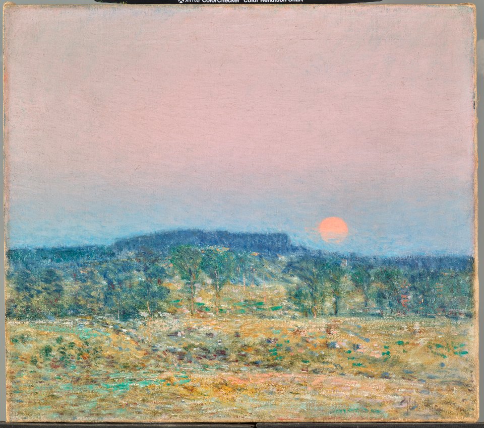 Childe Hassam - September Moonrise - 1903.2 - Dallas Museum of Art