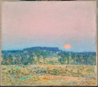 Childe Hassam - September Moonrise - 1903.2 - Dallas Museum of Art