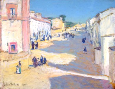 Childe Hassam, American (1859-1935) - Ronda - A2142 - Hispanic Society of America