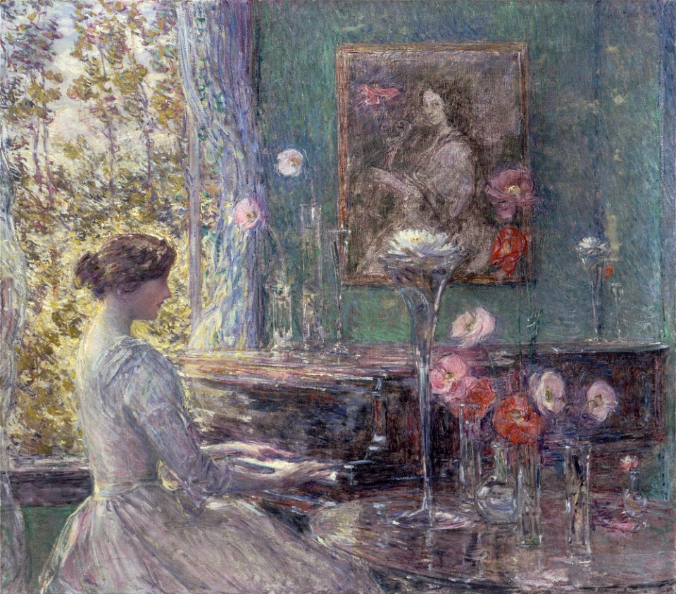 Childe Hassam - Improvisation - Google Art Project