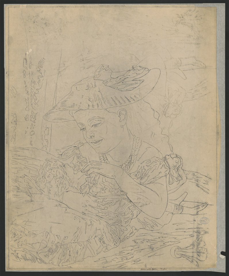Child with doll - W. Wider. LCCN2014645203