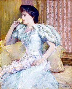 Childe Hassam - Lillie (Lillie Langtry) - 1929.6.57 - Smithsonian American Art Museum. Free illustration for personal and commercial use.
