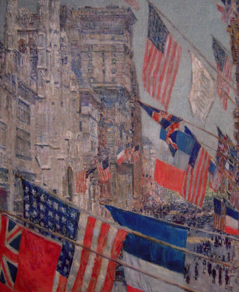 Childe Hassam, Allies Day, May 1917, 1917