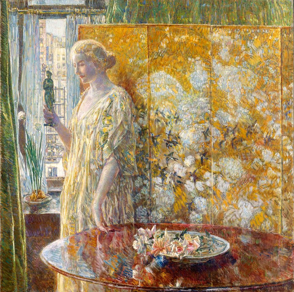 Childe Hassam - Tanagra (The Builders, New York) - 1929.6.63 - Smithsonian American Art Museum