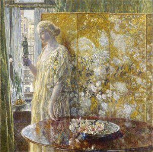 Childe Hassam - Tanagra (The Builders, New York) - 1929.6.63 - Smithsonian American Art Museum