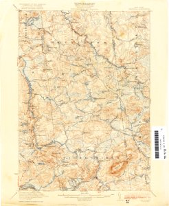 Childwold New York USGS topo map 1920