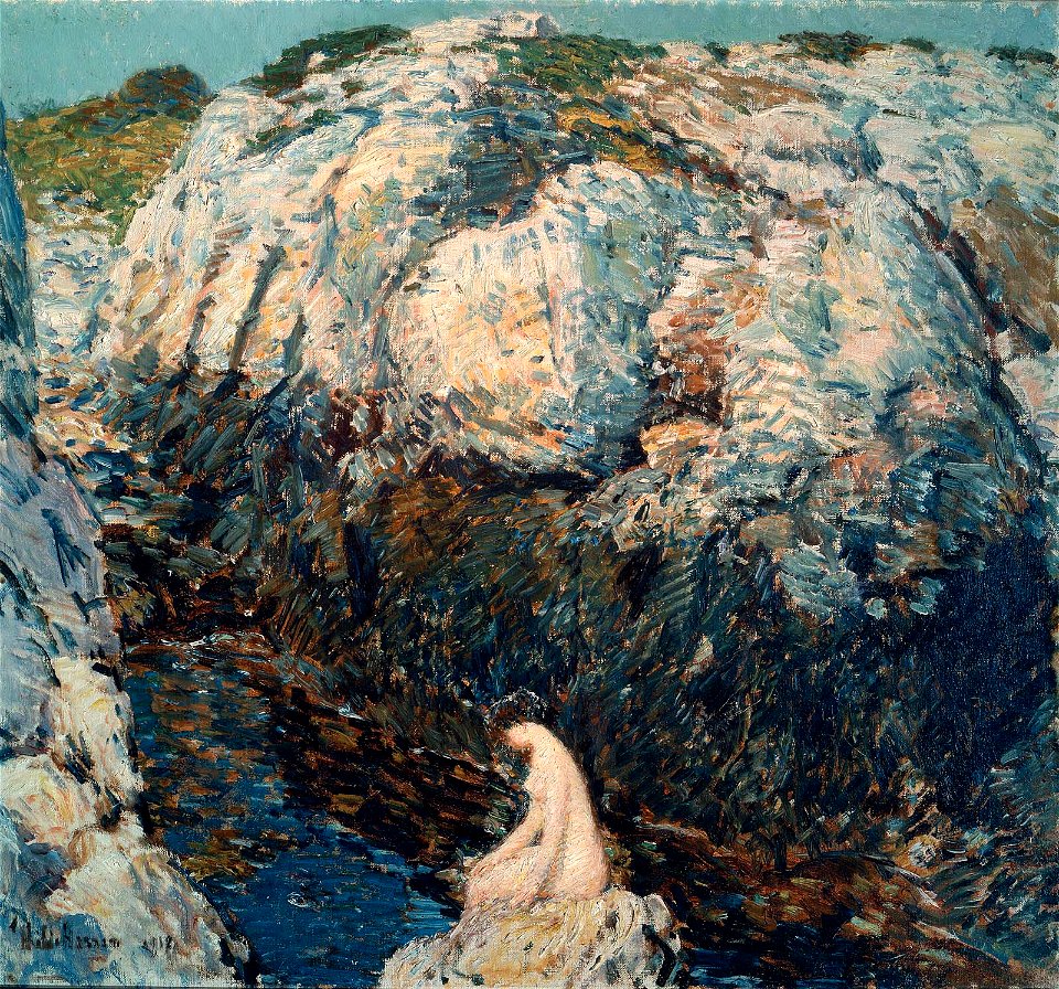Childe Hassam - The Lady of the Gorge - 19.1324 - Museum of Fine Arts