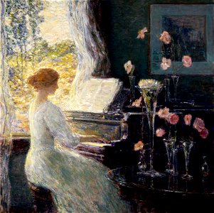 Childe Hassam - The Sonata - 85.175 - Museum of Fine Arts, Houston