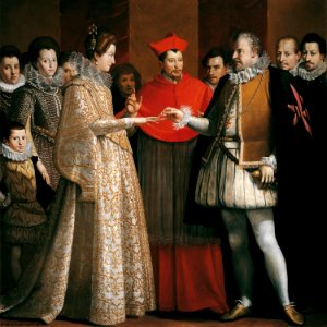 Marie de Medici's marriage