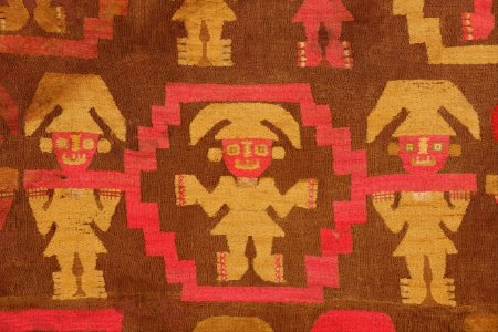 Chimú style - Detail of Chimú mantle - Google Art Project