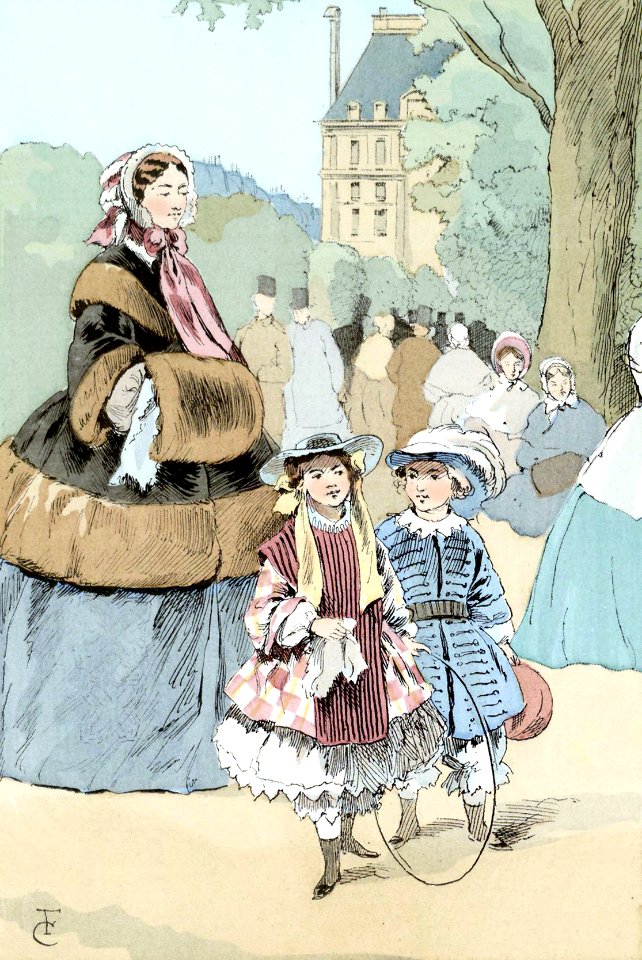 Children in the Tuileries Gardens, 1859