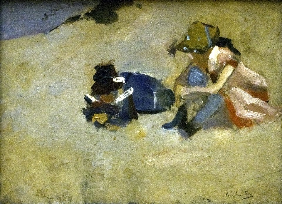 Children in the Dunes