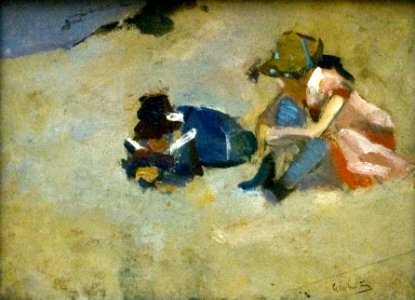 Children in the Dunes