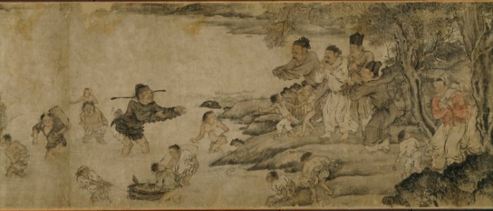 Chinese - Yang Pu Moving His Family - Google Art Project. Free illustration for personal and commercial use.