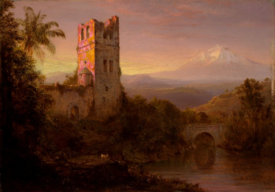 Chimborazo Volcano by Frederic Edwin Church 1884