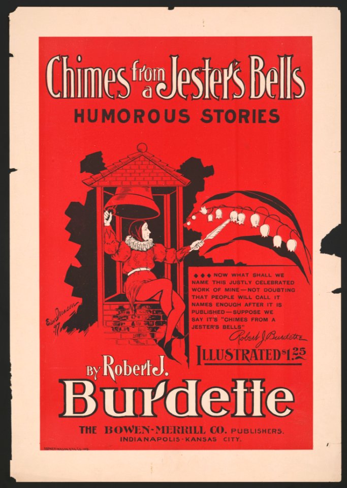 Chimes from a Jester's Bells humorous stories by Robert J. Burdette LCCN2015645793