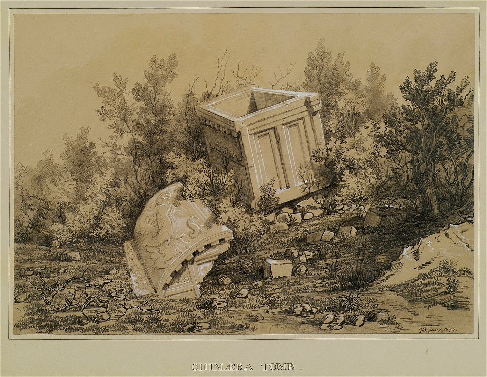 Chimaera tomb - Fellows Charles Sir - 1847