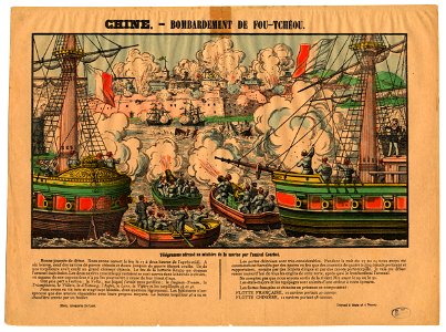 Chine - bombardement de Fou-Tchéou FIE IPO 003