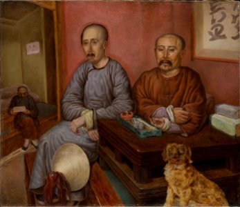 Chinese Merchants (Carl Peter Mazer) - Nationalmuseum - 22421