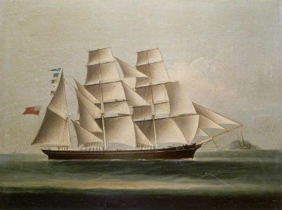 Chinese School - The Barque 'Pathfinder' - BHC3537 - Royal Museums Greenwich
