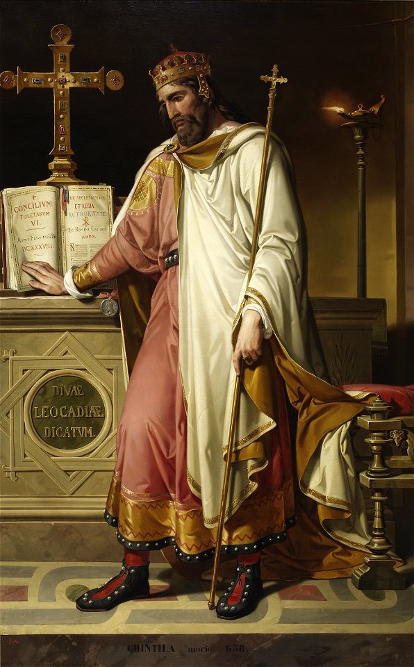 Chintila, rey de los Visigodos (Museo del Prado)