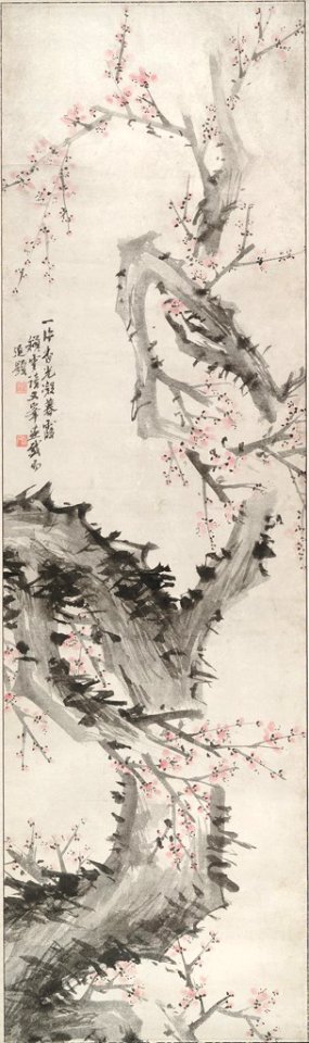 Cho Hŭi-ryong - Blossoming Plum Tree - 2003.86.2 - Arthur M. Sackler Museum