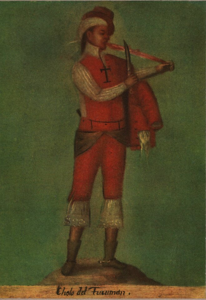 Cholo del Tucumán, anónimo