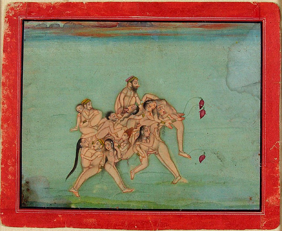 Chokha - Composite Elephant with Erotic Imagery - 1983.36 - Arthur M. Sackler Museum